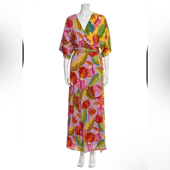 FARM Rio Beaks and Bananas Maxi Dress - Picture 4 of 4